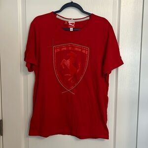 Puma Ferrari Men’s Tshirt Sz L